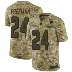Atlanta Falcons 24 Devonta Freeman Limited Camo 2018 Salute To Service NFL Jersey