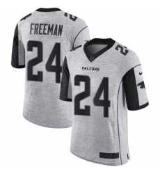 Atlanta Falcons 24 Devonta Freeman Limited Gray Gridiron II NFL Jersey Atlanta Falcons 24 Devonta Freeman Limited Gray Gridiron II NFL Jersey