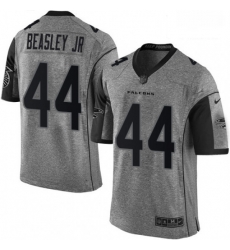 Atlanta Falcons 44 Vic Beasley Limited Gray Gridiron NFL Jersey Atlanta Falcons 44 Vic Beasley Limited Gray Gridiron NFL Jersey