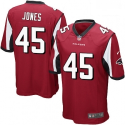 Atlanta Falcons 45 Deion Jones Game Red Team Color NFL Jersey