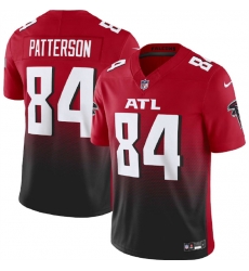 Atlanta Falcons 84 Cordarrelle Patterson Red Black 2023 F U S E Vapor Untouchable Limited Stitched Football Jersey