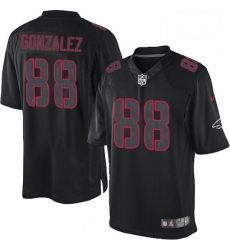 Atlanta Falcons 88 Tony Gonzalez Limited Black Impact NFL Jersey Atlanta Falcons 88 Tony Gonzalez Limited Black Impact NFL Jersey