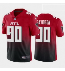 Atlanta Falcons 90 Marlon Davidson Red 2nd Alternate Vapor Limited Jersey