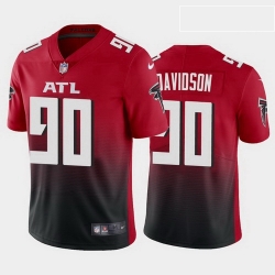 Atlanta Falcons 90 Marlon Davidson Red 2nd Alternate Vapor Limited Jersey
