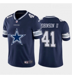 Dallas Cowboys 41 Reggie Robinson II Navy Team Big Logo Vapor Untouchable Limited Jersey