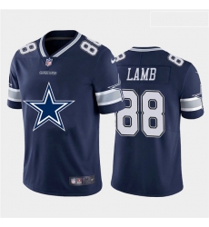 Dallas Cowboys 88 Ceedee Lamb Navy Team Big Logo Vapor Untouchable Limited Jersey