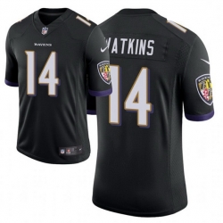 Baltimore Ravens 14 Sammy Watkins Black Vapor Limited Jersey