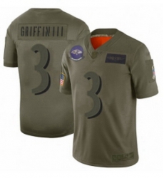 Baltimore Ravens 3 Robert Griffin III Limited Camo 2019 Salute To Service Football Jersey