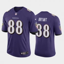 Baltimore Ravens 88 Dez Bryant Purple Vapor Untouchable Limited Jersey
