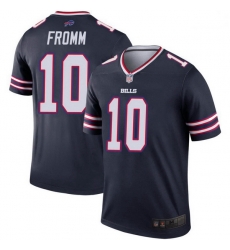 Buffalo Bills 10 Jake Fromm Navy Legend Inverted Jersey Buffalo Bills 10 Jake Fromm Navy Legend Inverted Jersey