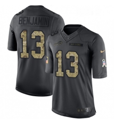 Buffalo Bills 13 Kelvin Benjamin Limited Black 2016 Salute To Service NFL Jersey