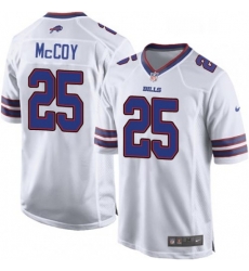 Buffalo Bills 25 LeSean McCoy Game White NFL Jersey