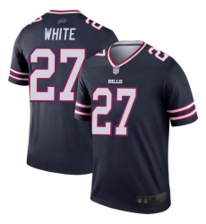 Buffalo Bills 27 Tre'Davious White White Legend Inverted Navy Jersey Buffalo Bills 27 Tre'Davious White White Legend Inverted Navy Jersey