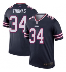 Buffalo Bills 34 Thurman Thomas Navy Legend Inverted Jersey Buffalo Bills 34 Thurman Thomas Navy Legend Inverted Jersey