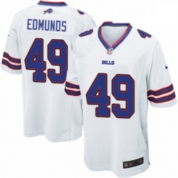 Buffalo Bills 49 Tremaine Edmunds Game White NFL Jersey