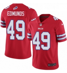 Buffalo Bills 49 Tremaine Edmunds Limited Red Rush Vapor Untouchable NFL Jersey Buffalo Bills 49 Tremaine Edmunds Limited Red Rush Vapor Untouchable NFL Jersey