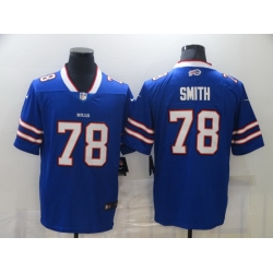 Buffalo Bills 78 Bruce Smith Blue Vapor Limited Jersey