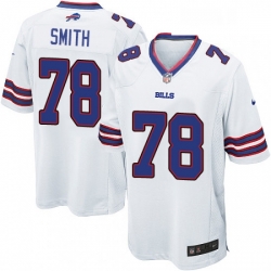 Buffalo Bills 78 Bruce Smith Game White NFL Jersey