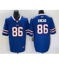Buffalo Bills 86 Dalton Kincaid Blue Vapor Untouchable Limited Stitched Football Jersey