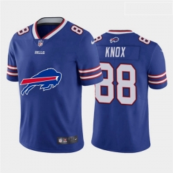 Buffalo Bills 88 Dawson Knox Royal Team Big Logo Vapor Untouchable Limited Jersey