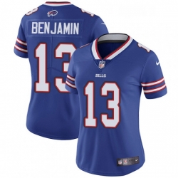 Women's Buffalo Bills 13 Kelvin Benjamin Royal Blue Team Color Vapor Untouchable Elite Player NFL Jersey