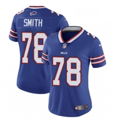 Women's Buffalo Bills 78 Bruce Smith Royal Blue Team Color Vapor Untouchable Limited Player NFL Jersey