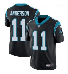 Carolina Panthers 11 Robby Anderson Black Team Color Stitched NFL Vapor Untouchable Limited Jersey