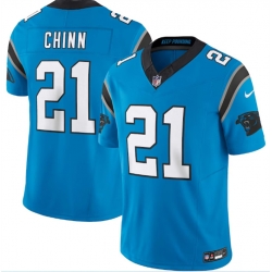 Carolina Panthers 21 Jeremy Chinn Blue 2023 F U S E Vapor Untouchable Stitched Football Jersey