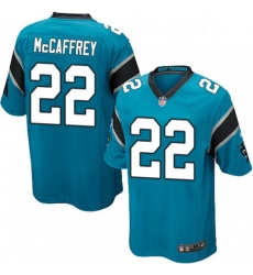 Carolina Panthers 22 Christian McCaffrey Game Blue Alternate NFL Jersey