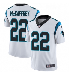 Carolina Panthers 22 Christian McCaffrey White Vapor Untouchable Limited Player NFL Jersey