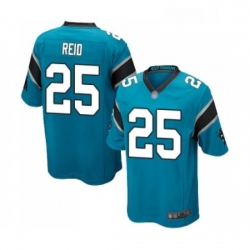 Carolina Panthers 25 Eric Reid Game Blue Alternate Football Jersey