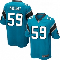 Carolina Panthers 59 Luke Kuechly Game Blue Alternate NFL Jersey