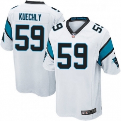 Carolina Panthers 59 Luke Kuechly Game White NFL Jersey