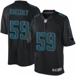 Carolina Panthers 59 Luke Kuechly Limited Black Impact NFL Jersey