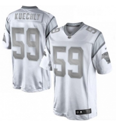 Carolina Panthers 59 Luke Kuechly Limited White Platinum NFL Jersey