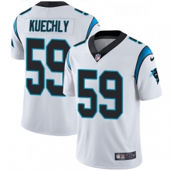 Carolina Panthers 59 Luke Kuechly White Vapor Untouchable Limited Player NFL Jersey
