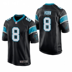 Carolina Panthers 8 Jaycee Horn Black Stitched Football Limited Jersey