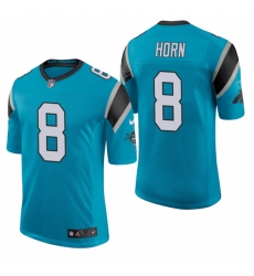 Carolina Panthers 8 Jaycee Horn Blue Stitched Football Limited Jersey