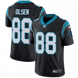 Carolina Panthers 88 Greg Olsen Black Team Color Vapor Untouchable Limited Player NFL Jersey