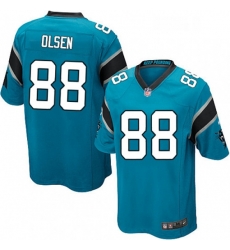 Carolina Panthers 88 Greg Olsen Game Blue Alternate NFL Jersey