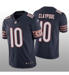 Chicago Bears 10 Chase Claypool Navy Vapor Untouchable Limited Stitched Football Jersey