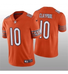 Chicago Bears 10 Chase Claypool Orange Vapor Untouchable Limited Stitched Football Jersey