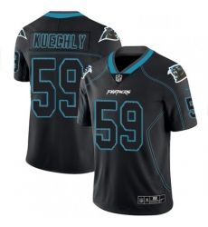 Chicago Bears 10 Mitchell Trubisky Limited Black Rush Impact NFL Jersey
