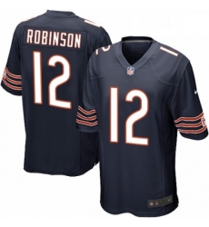Chicago Bears 12 Allen Robinson Game Navy Blue Team Color NFL Jersey Chicago Bears 12 Allen Robinson Game Navy Blue Team Color NFL Jersey