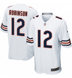 Chicago Bears 12 Allen Robinson Game White NFL Jersey Chicago Bears 12 Allen Robinson Game White NFL Jersey