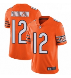 Chicago Bears 12 Allen Robinson Limited Orange Rush Vapor Untouchable NFL Jersey