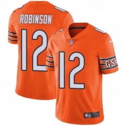 Chicago Bears 12 Allen Robinson Limited Orange Rush Vapor Untouchable NFL Jersey