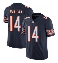 Chicago Bears 14 Andy Dalton Navy Vapor Untouchable Limited Stitched Jersey