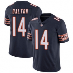 Chicago Bears 14 Andy Dalton Navy Vapor Untouchable Limited Stitched Jersey