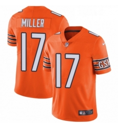 Chicago Bears 17 Anthony Miller Limited Orange Rush Vapor Untouchable NFL Jersey